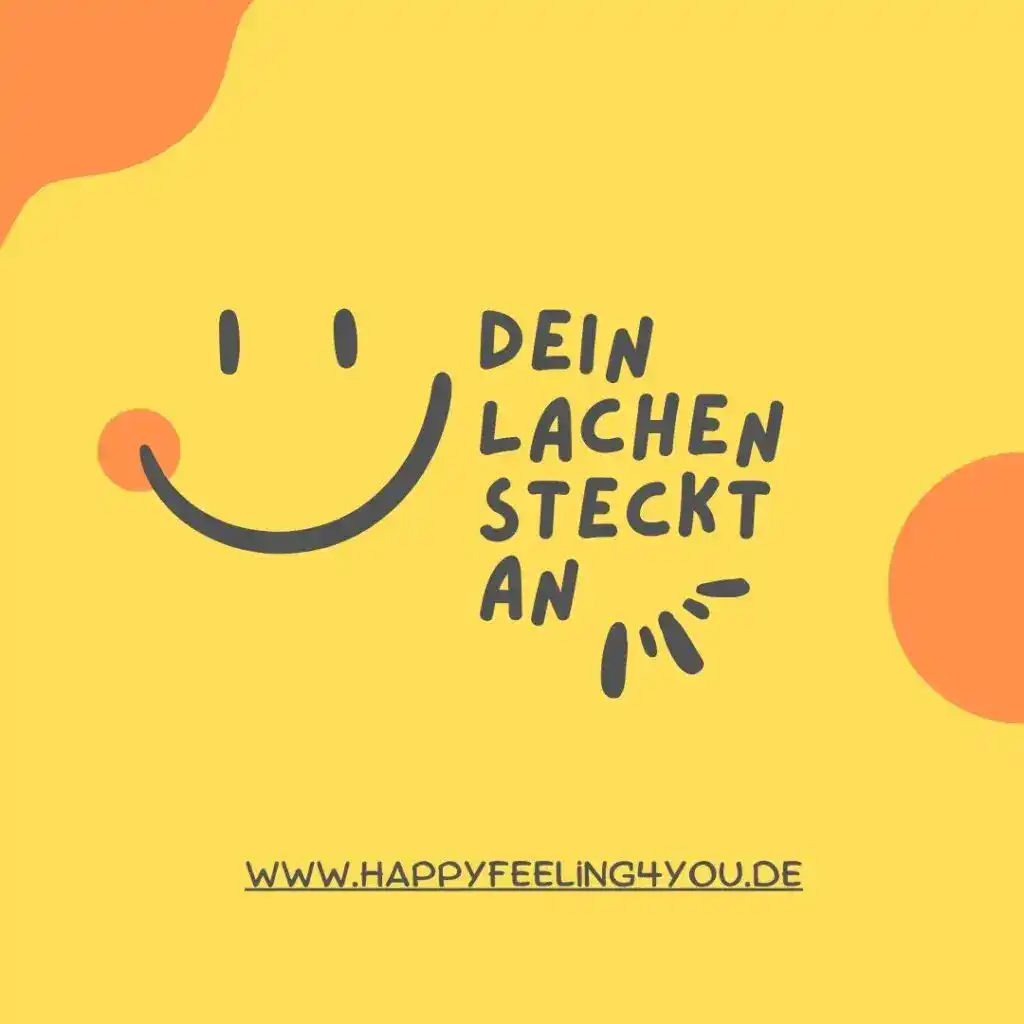 Motivierendes Bild mit Lächeln und positiven Spruch von Karin Busse.